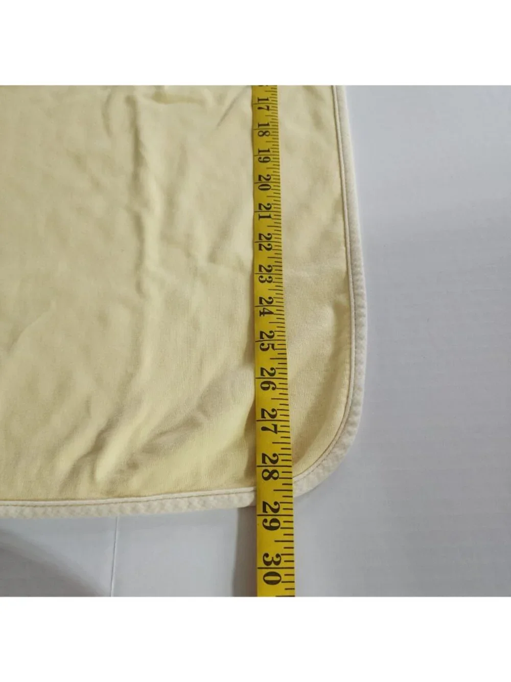 Vtg  Carter's baby blanket yellow teddy bear with pacifier